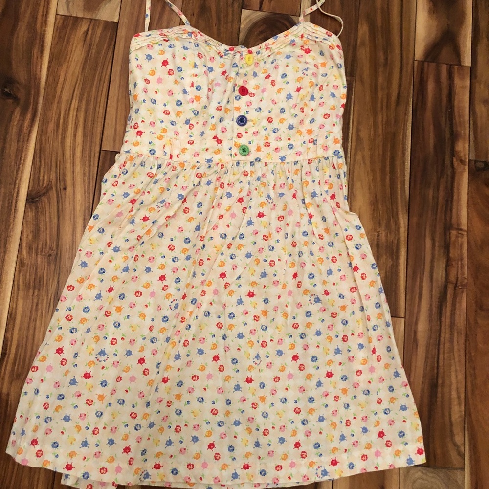Insight Button floral dress